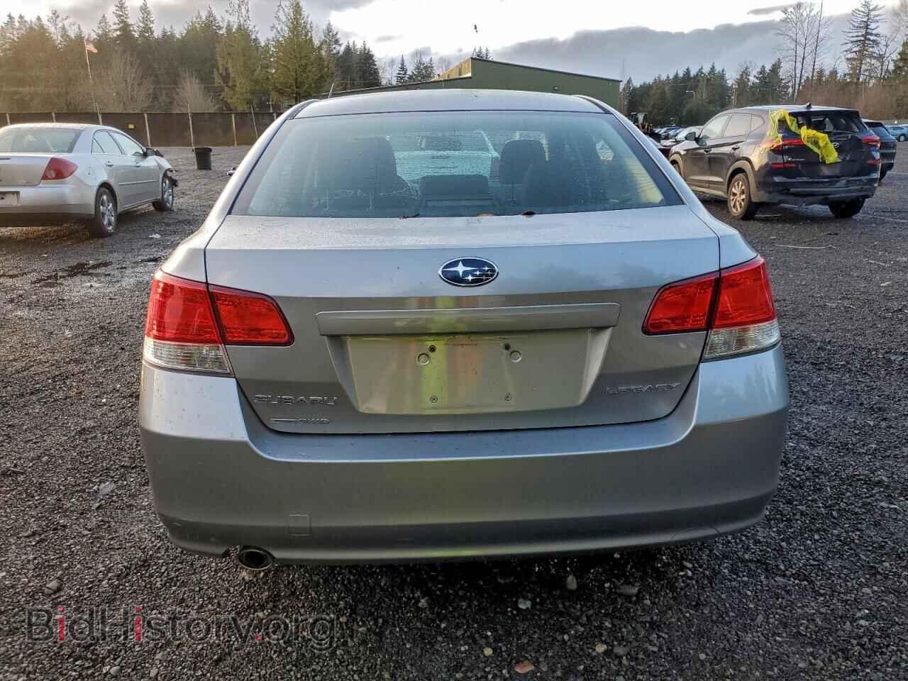 2011 SUBARU LEGACY - VIN: 4S3BMBC60B3229403 - Фото 6