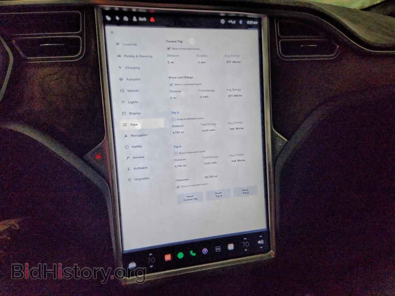 2017 TESLA MODEL S - VIN: 5YJSA1E28HF190746 - Photo 9