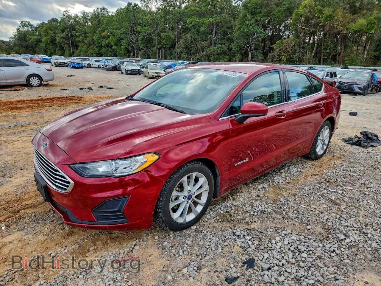 Фотография 3FA6P0LU4KR242559 - FORD FUSION 2019