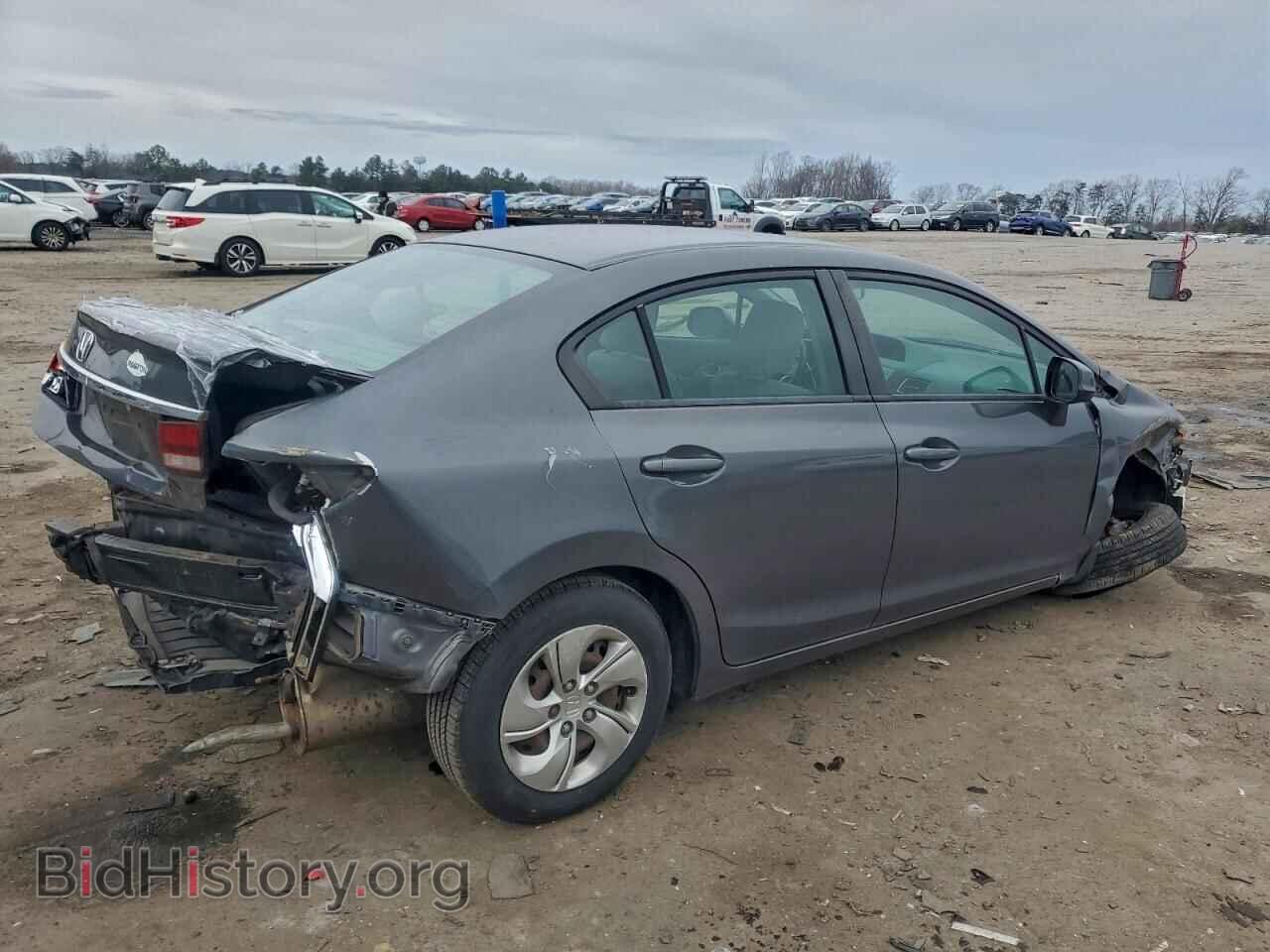2013 HONDA CIVIC - VIN: 2HGFB2F51DH514557 - Фото 3
