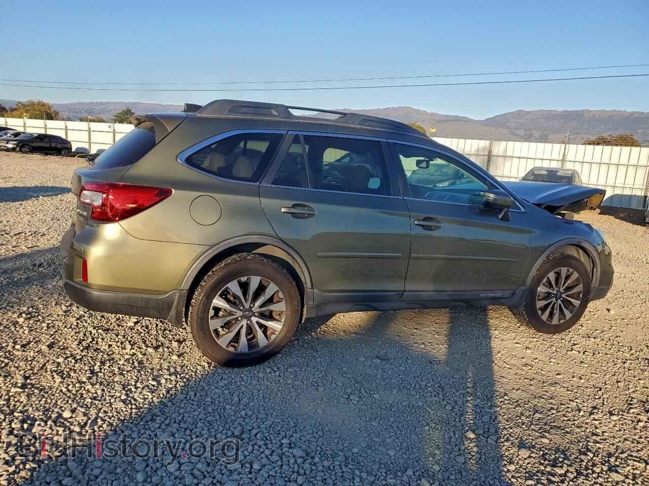 2016 SUBARU OUTBACK - VIN: 4S4BSENC4G3242815 - Фото 3