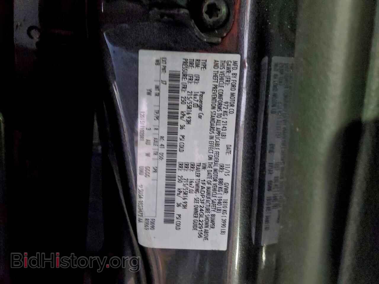 2016 FORD FOCUS - VIN: 1FADP3F24GL229156 - Фото 12
