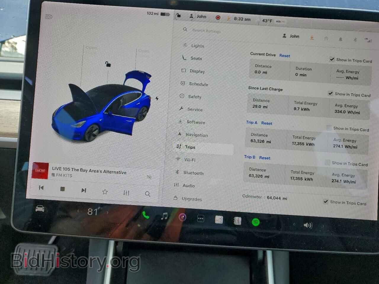 2018 TESLA MODEL 3 - VIN: 5YJ3E1EB9JF090203 - Фото 9