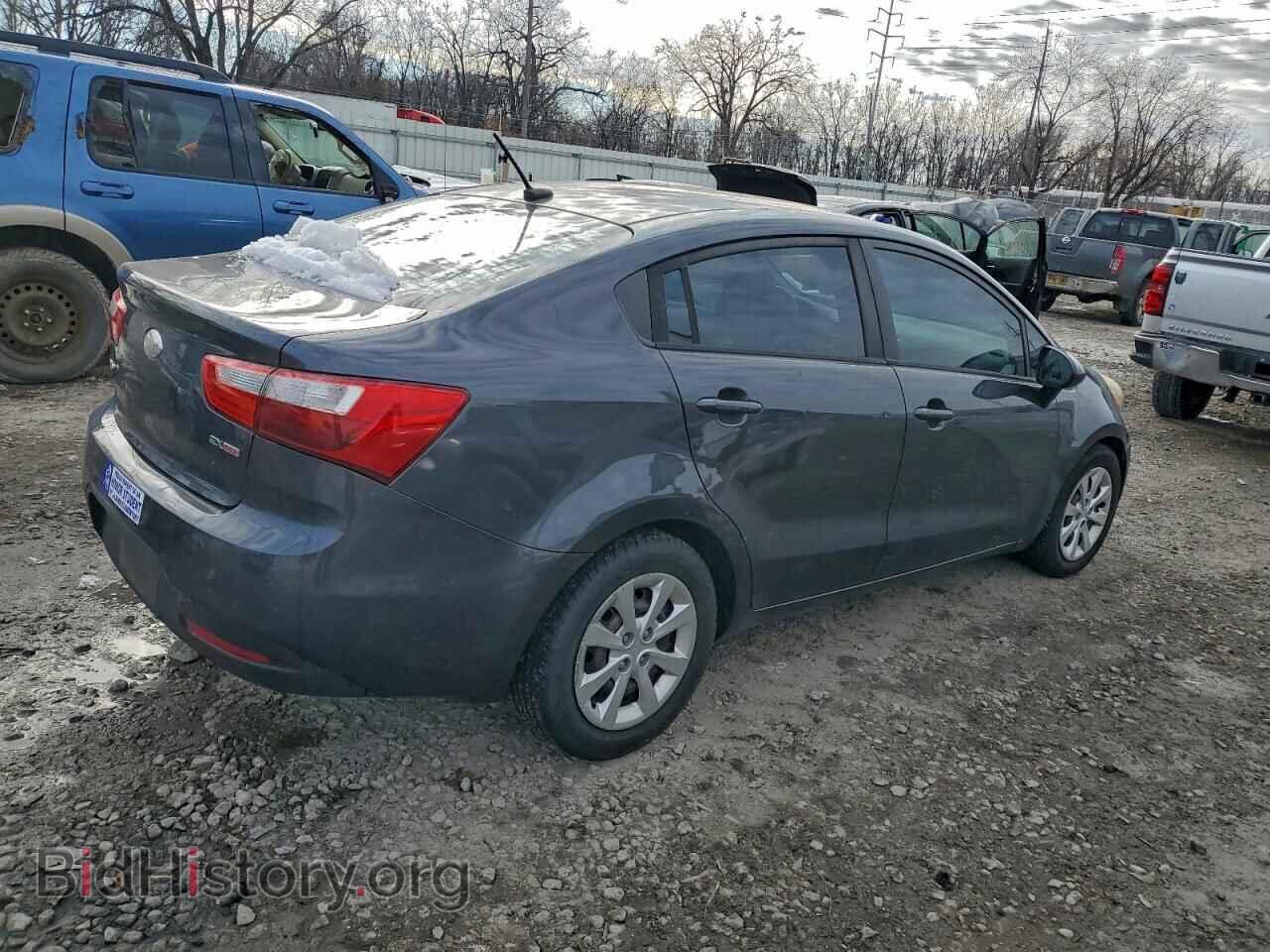 2014 KIA RIO - VIN: KNADN4A38E6327203 - Фото 3