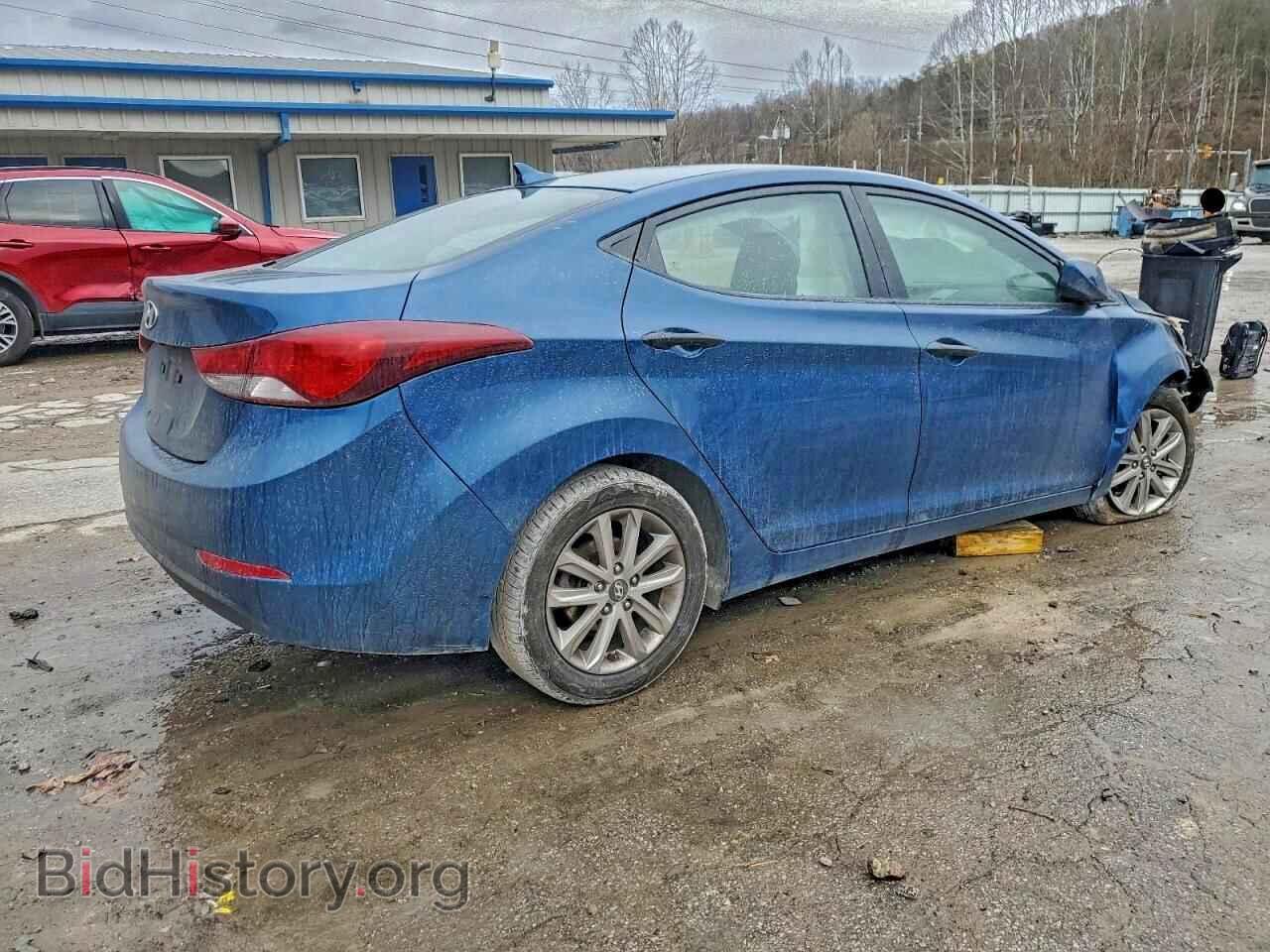 2014 HYUNDAI ELANTRA - VIN: KMHDH4AE4EU112825 - Фото 3