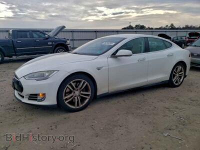 2013 Tesla MODEL S, белый — VIN 5YJSA1CN8DFP03405, Copart