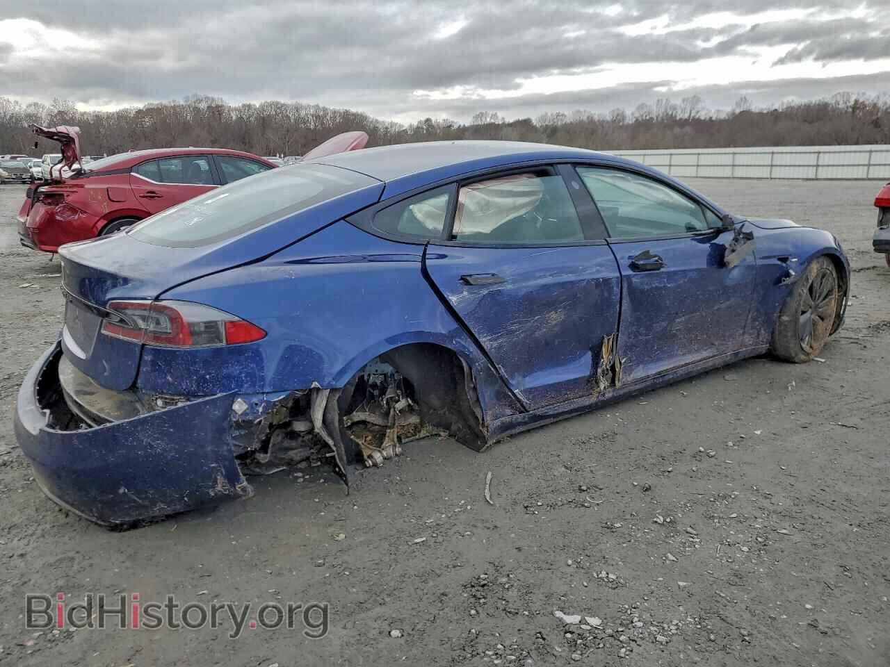 2022 TESLA MODEL S - VIN: 5YJSA1E56NF463995 - Фото 3