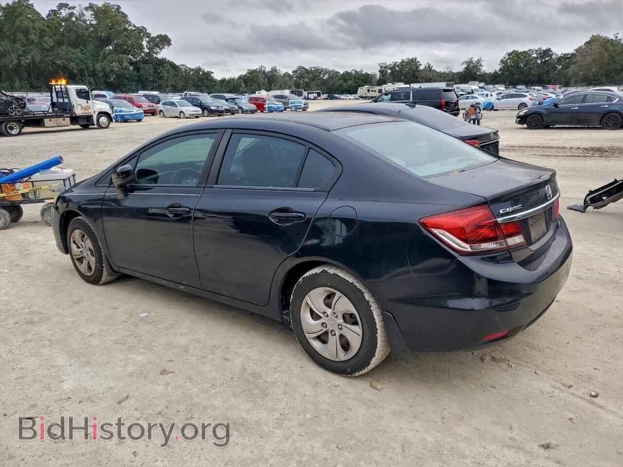 2014 HONDA CIVIC - VIN: 2HGFB2F50EH522618 - Фото 2