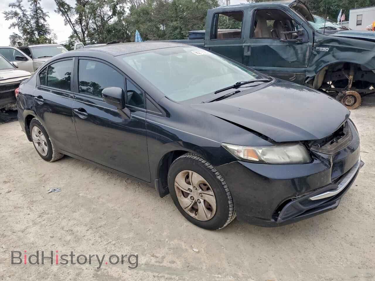 2014 HONDA CIVIC - VIN: 2HGFB2F50EH522618 - Фото 4