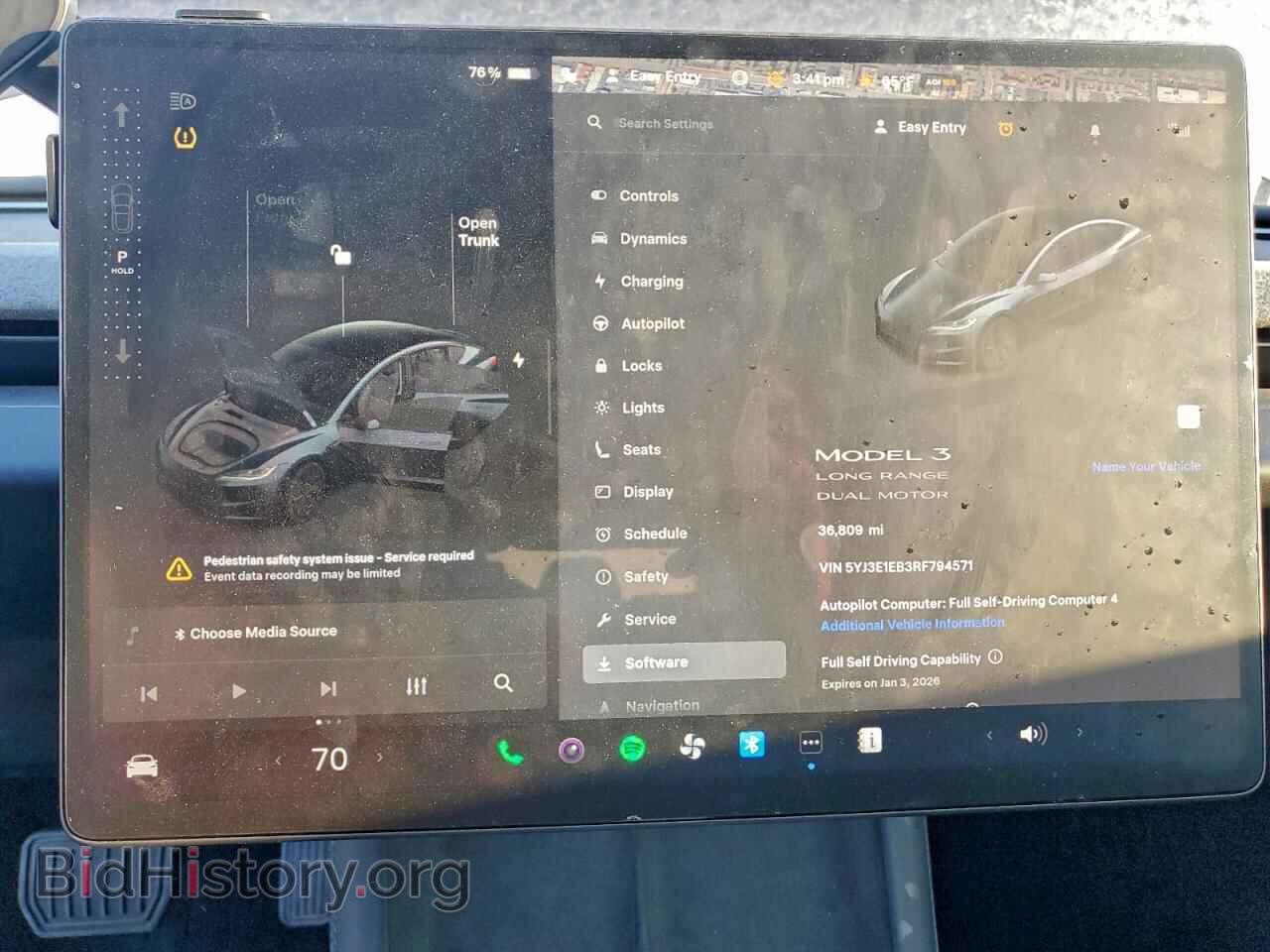 2024 TESLA MODEL 3 - VIN: 5YJ3E1EB3RF794571 - Photo 9