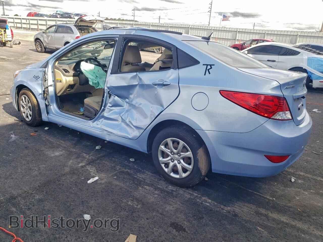 2013 HYUNDAI ACCENT - VIN: KMHCT4AE4DU330708 - Photo 2