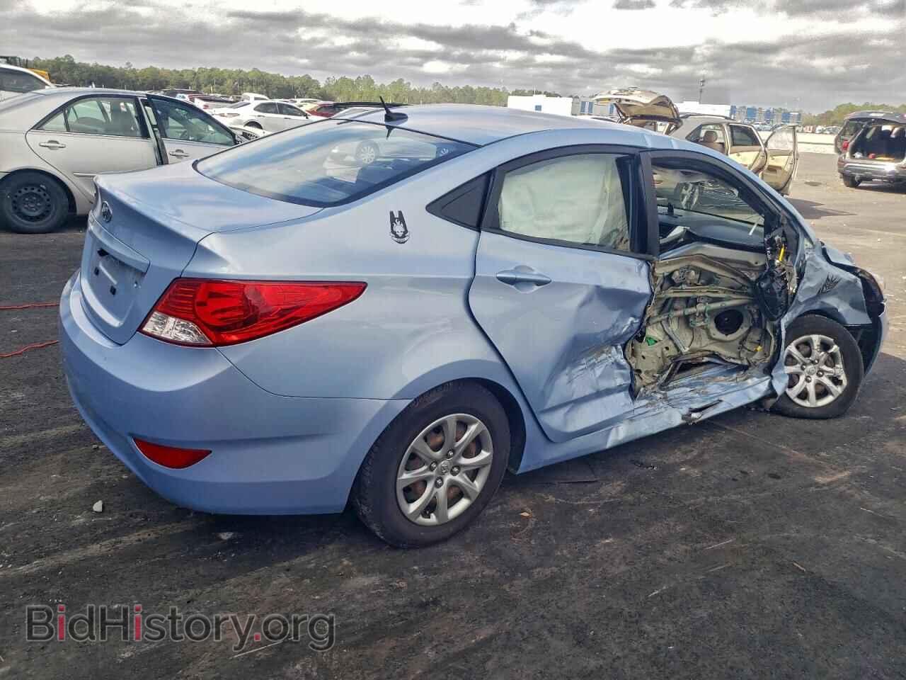 2013 HYUNDAI ACCENT - VIN: KMHCT4AE4DU330708 - Photo 3