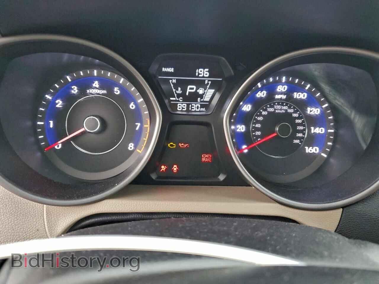 2016 HYUNDAI ELANTRA - VIN: 5NPDH4AE1GH773052 - Фото 9