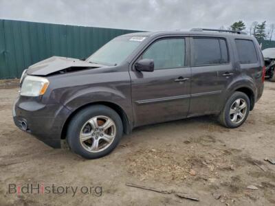 2012 Honda PILOT EXL, charcoal — VIN 5FNYF4H56CB083044, Copart