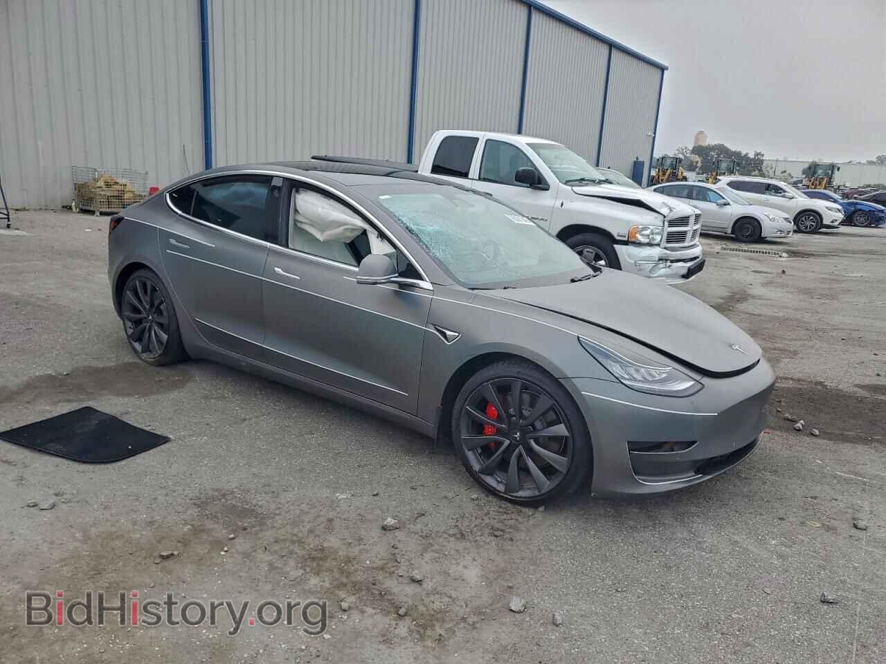 2020 TESLA MODEL 3 - VIN: 5YJ3E1ECXLF642268 - Фото 4