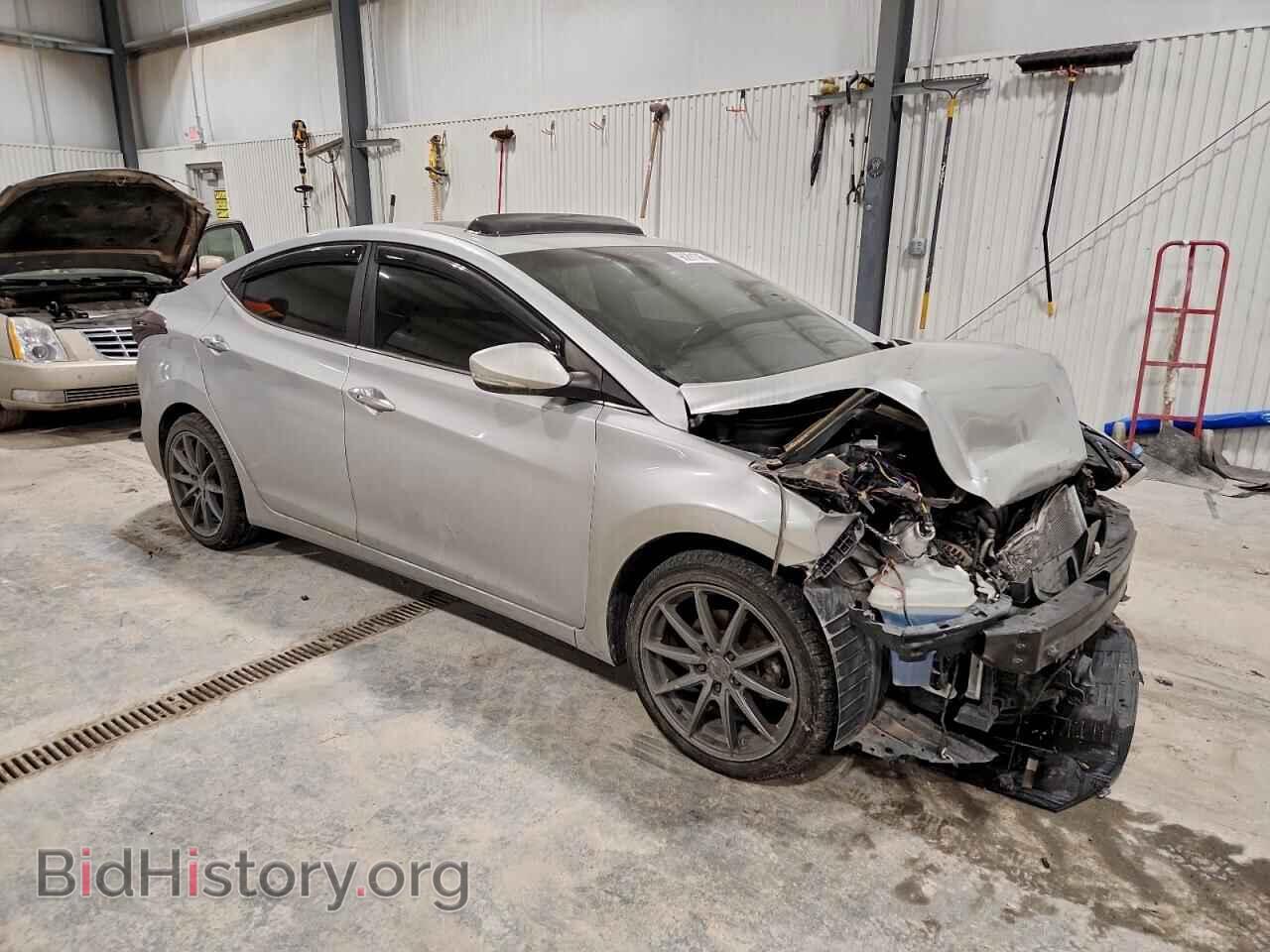 2014 HYUNDAI ELANTRA - VIN: KMHDH4AE8EU103013 - Фото 4