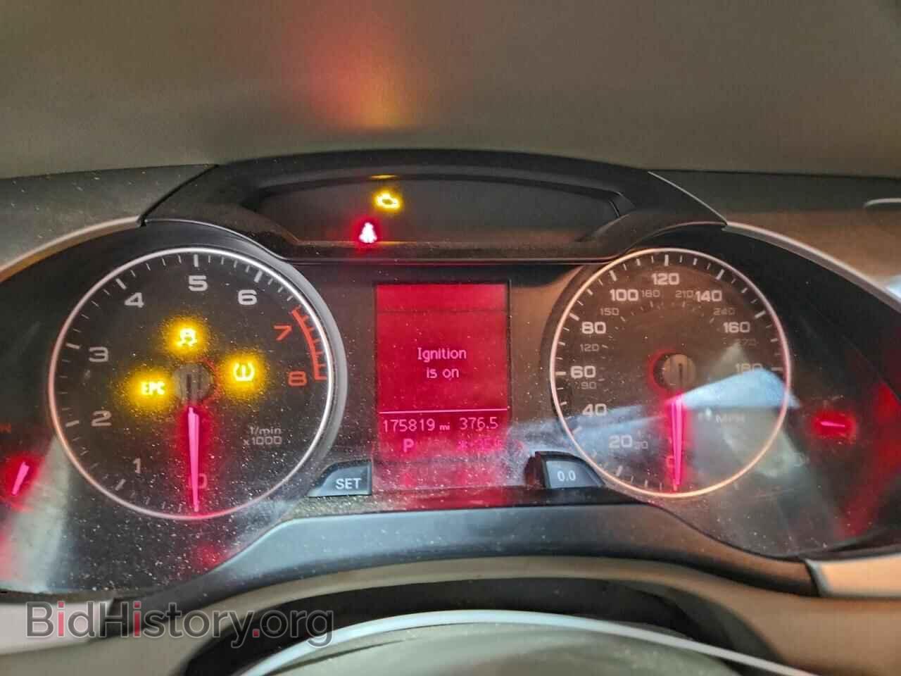 2012 AUDI A4 - VIN: WAUBFAFL2CN012654 - Фото 9