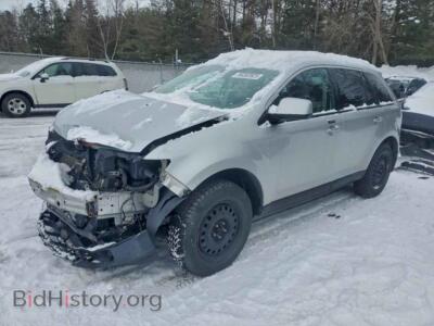 2010 Ford EDGE SEL, silver — VIN 2FMDK3JCXABB75633, Copart