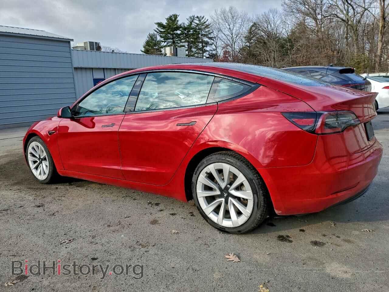 2022 TESLA MODEL 3 - VIN: 5YJ3E1EA2NF192018 - Фото 2