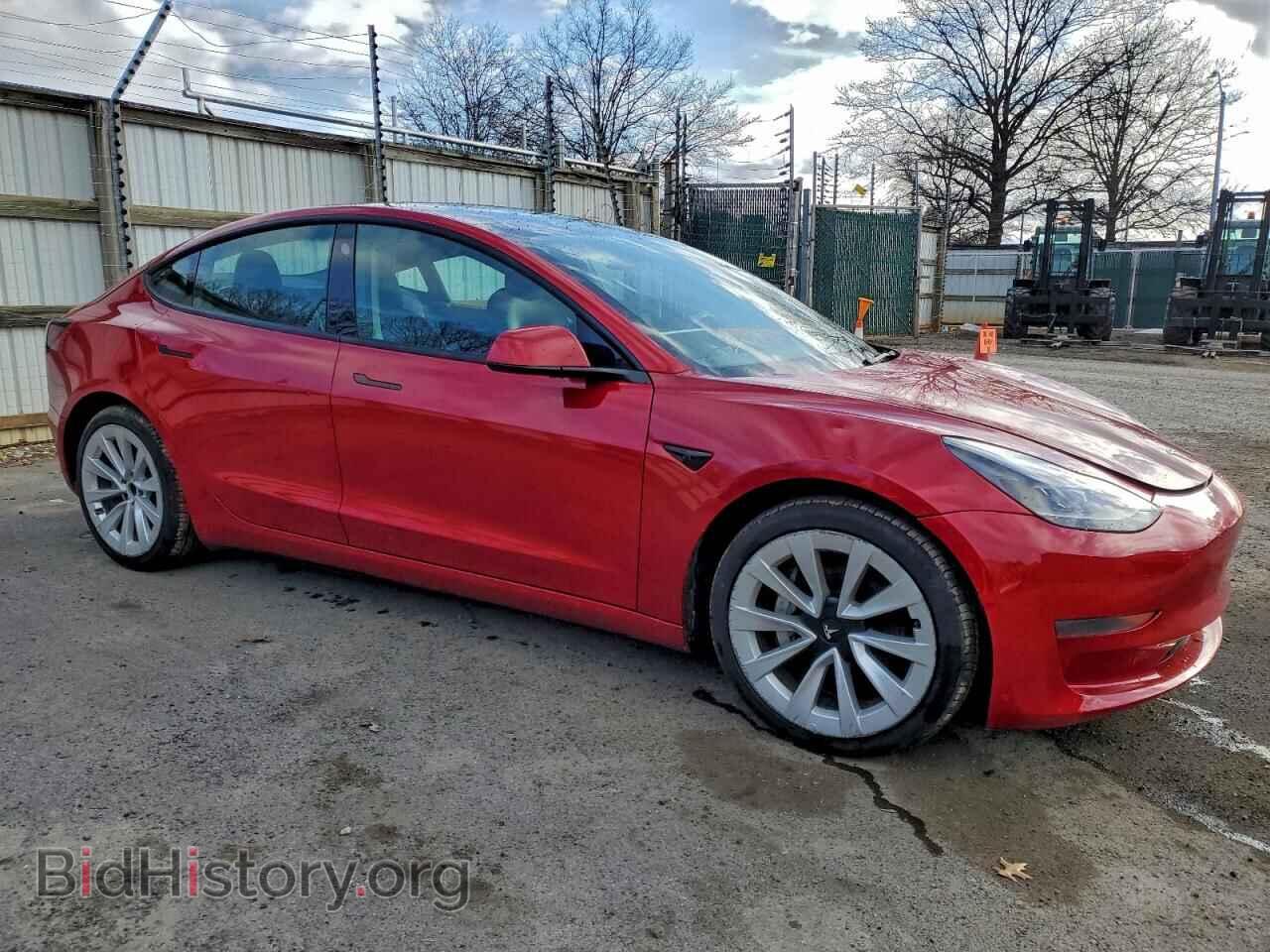 2022 TESLA MODEL 3 - VIN: 5YJ3E1EA2NF192018 - Фото 4