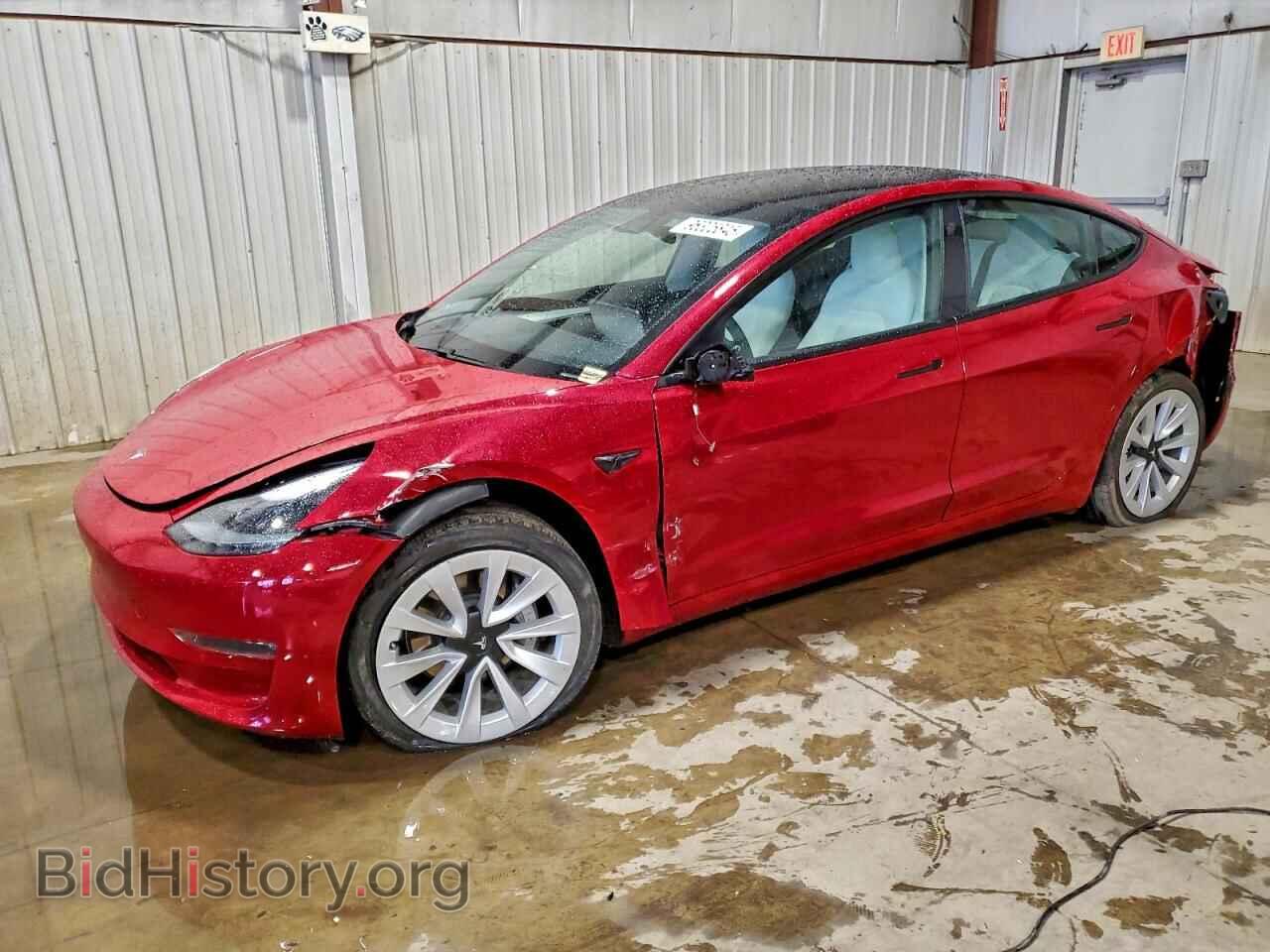 Photo 5YJ3E1EB2MF032552 - TESLA MODEL 3 2021