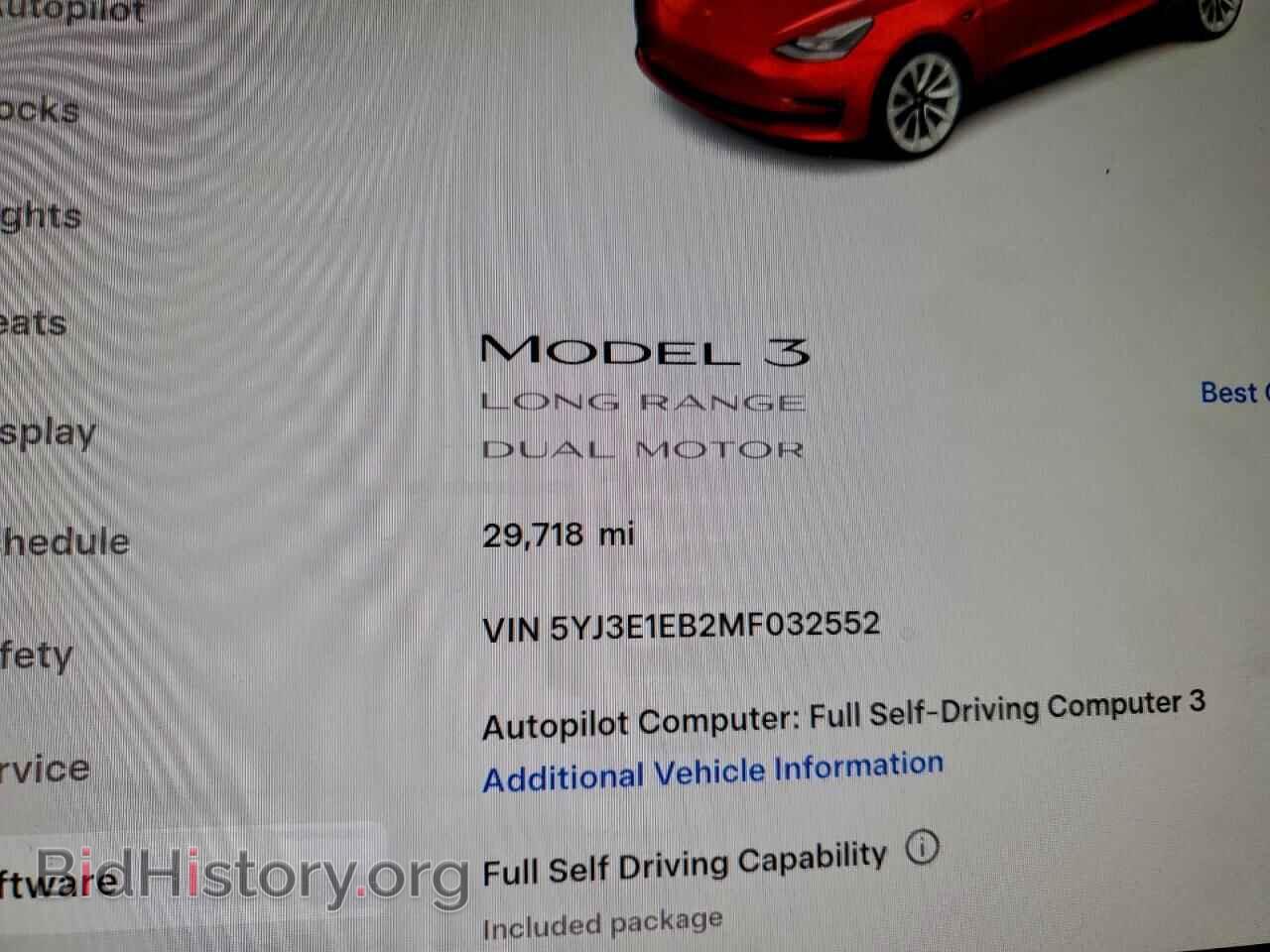 2021 TESLA MODEL 3 - VIN: 5YJ3E1EB2MF032552 - Photo 9