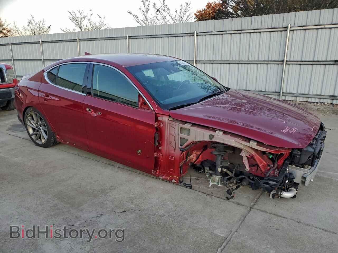 2022 GENESIS G70 BASE - VIN: KMTG34TA1NU093372 - Фото 4