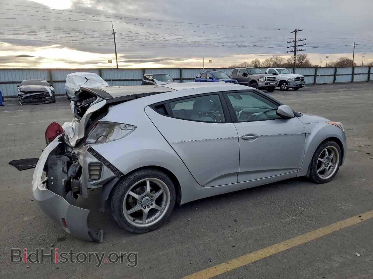 2012 HYUNDAI VELOSTER - VIN: KMHTC6AD1CU049709 - Фото 3