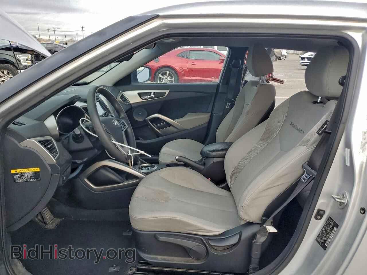 2012 HYUNDAI VELOSTER - VIN: KMHTC6AD1CU049709 - Фото 7