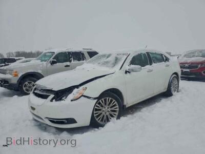 2013 Chrysler 200 Limited, white — VIN 1C3CCBCG8DN555431, Copart