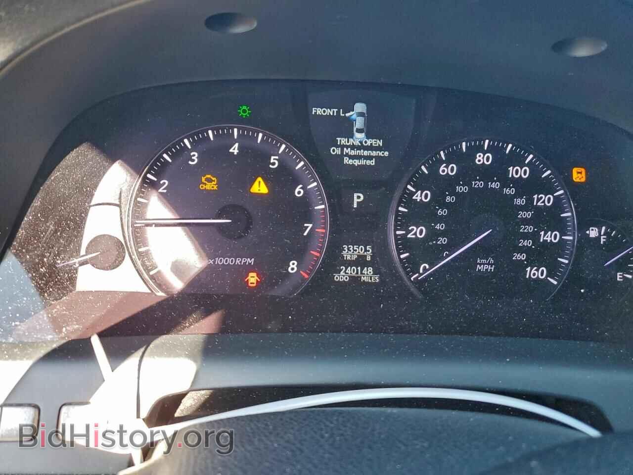2010 LEXUS LS460 - VIN: JTHBL5EF5A5092414 - Фото 9