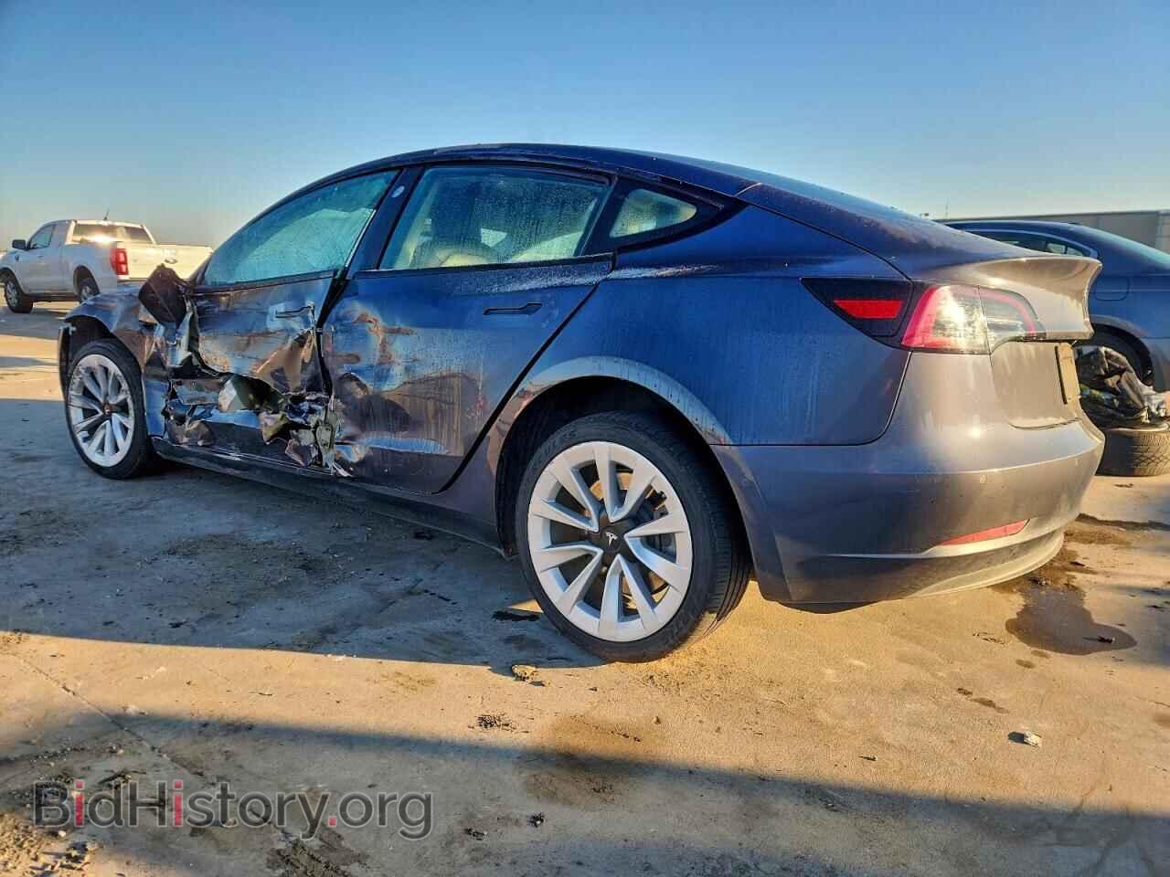 2022 TESLA MODEL 3 - VIN: 5YJ3E1EA0NF186167 - Photo 2