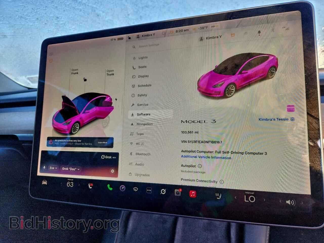 2022 TESLA MODEL 3 - VIN: 5YJ3E1EA0NF186167 - Photo 9
