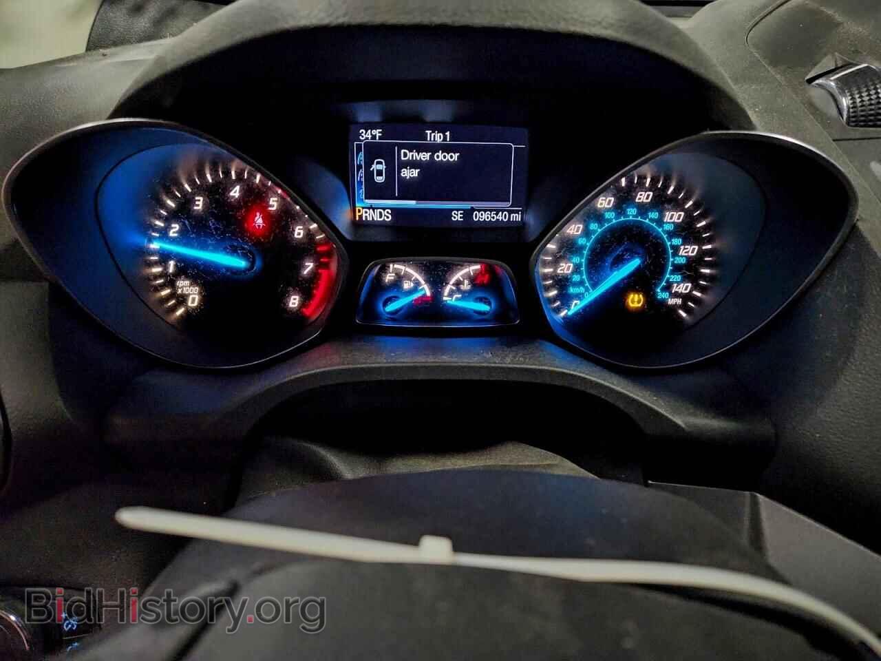 2014 FORD ESCAPE - VIN: 1FMCU9G93EUD91019 - Фото 9