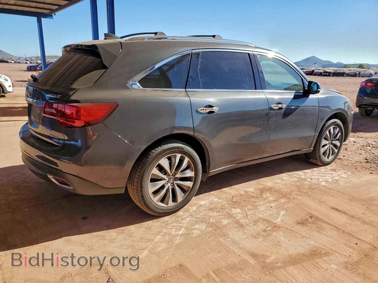 2014 ACURA MDX - VIN: 5FRYD4H66EB010451 - Фото 3
