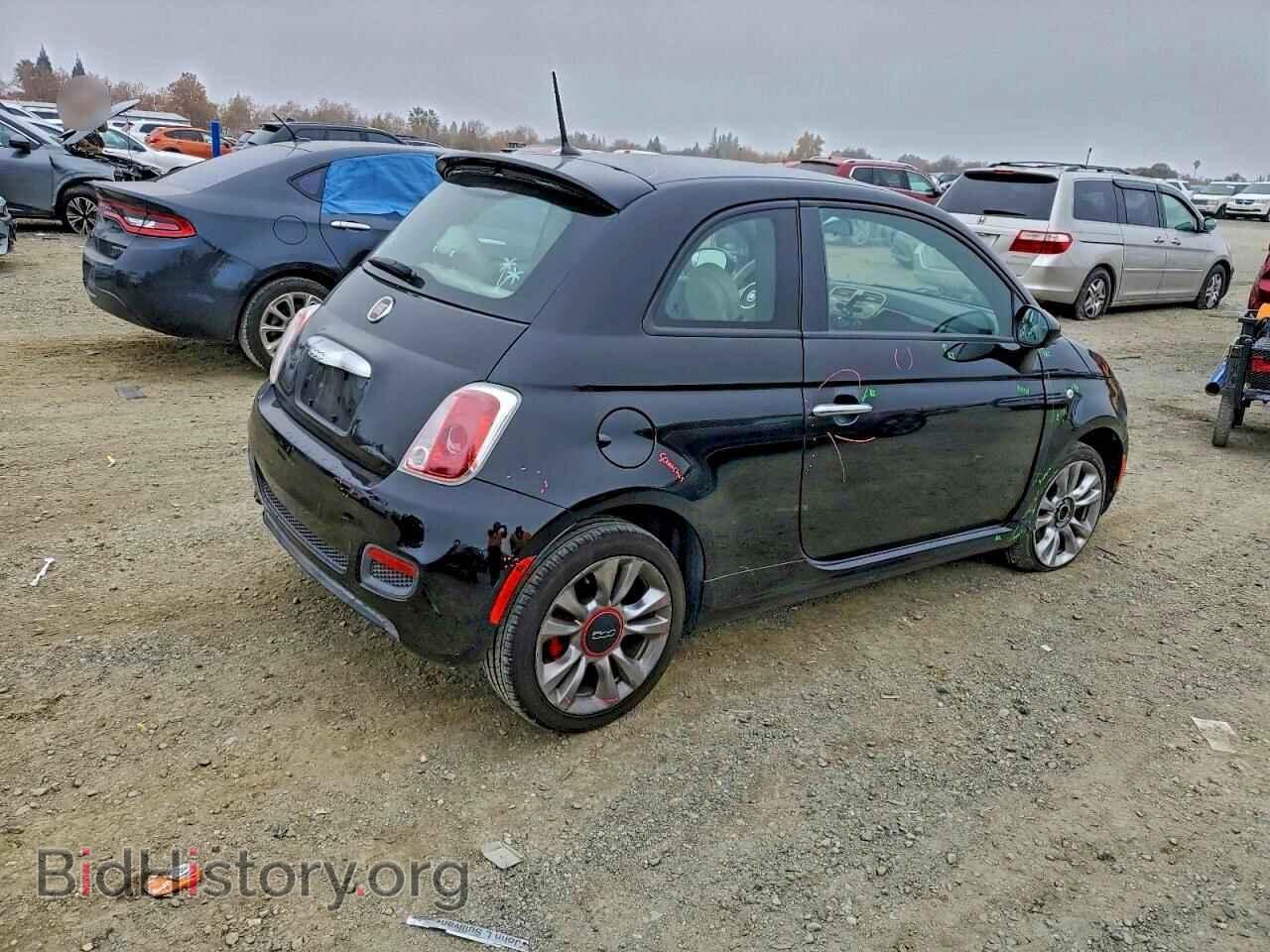 2015 FIAT 500 - VIN: 3C3CFFBR8FT707079 - Фото 3