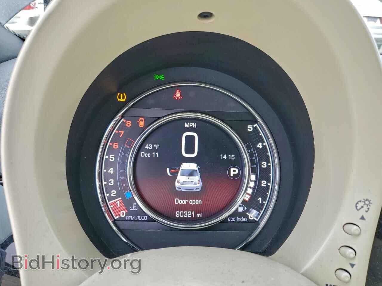 2015 FIAT 500 - VIN: 3C3CFFBR8FT707079 - Фото 9