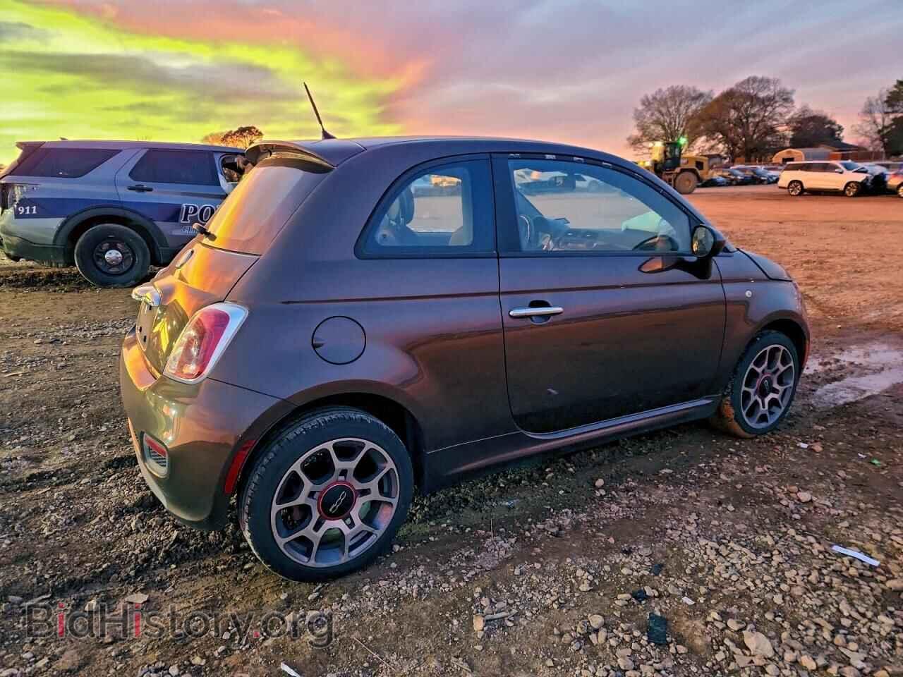 2012 FIAT 500 - VIN: 3C3CFFBR7CT115183 - Фото 3