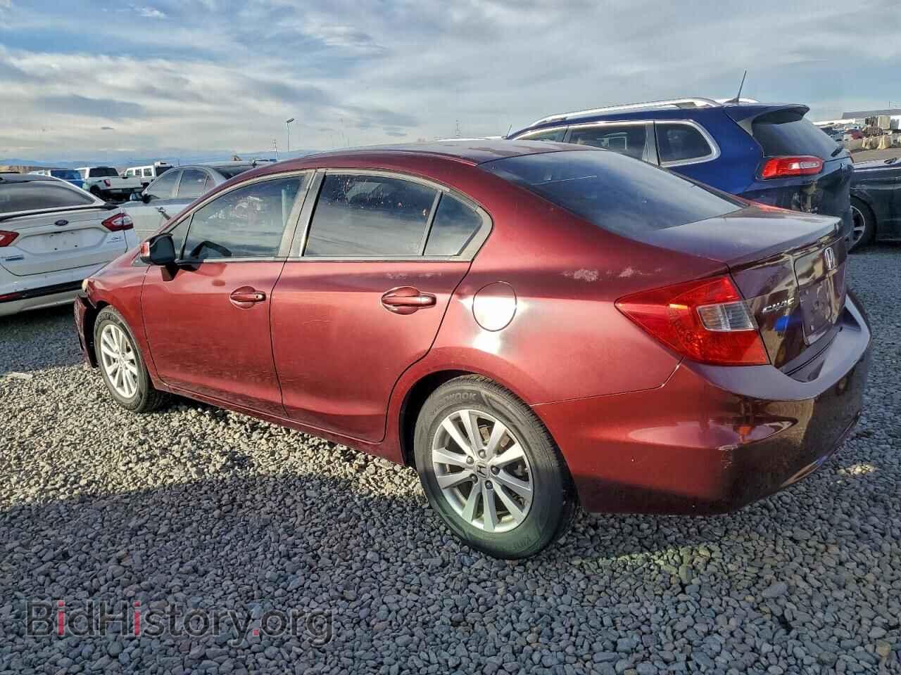 2012 HONDA CIVIC - VIN: 2HGFB2F88CH544616 - Фото 2