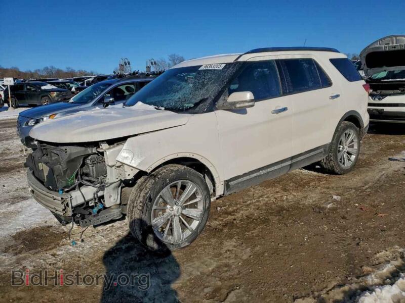 2018 Ford EXPLORER Limited (VIN 1FM5K8F84JGB13370) — photo 1 of 13, Copart, damage: front end