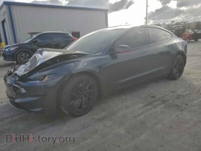 2024 Tesla MODEL 3, gray — VIN 5YJ3E1ET5RF854035, Copart