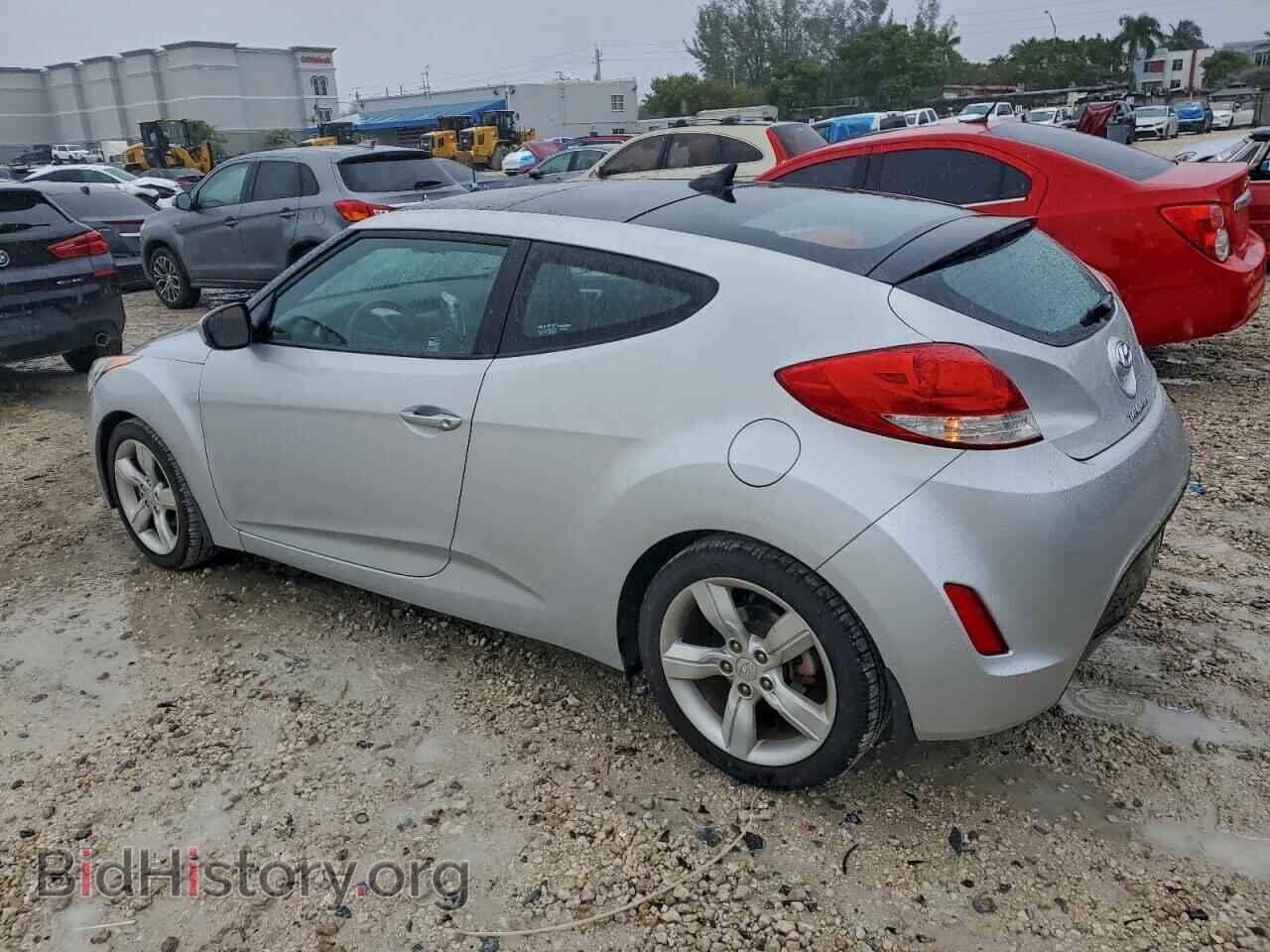 2014 HYUNDAI VELOSTER - VIN: KMHTC6AD3EU207146 - Фото 2
