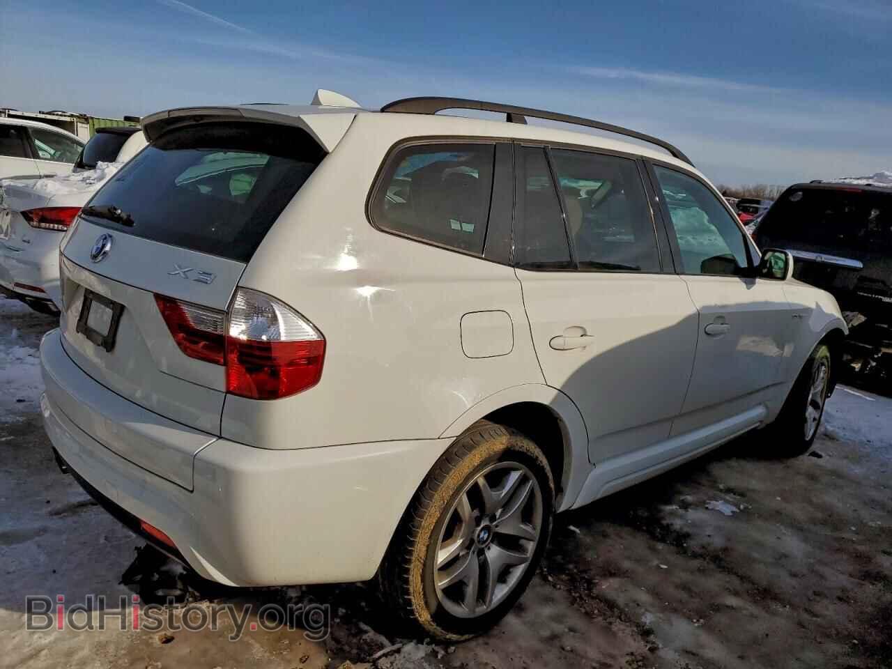 2007 BMW X3 - VIN: WBXPC93447WF03245 - Фото 3