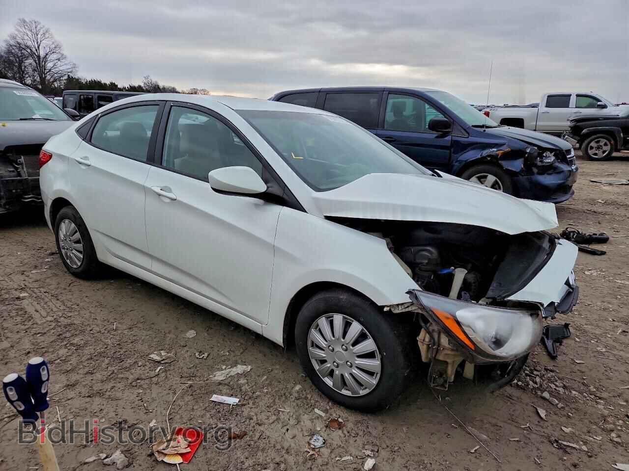 2013 HYUNDAI ACCENT - VIN: KMHCT4AE3DU456509 - Фото 4