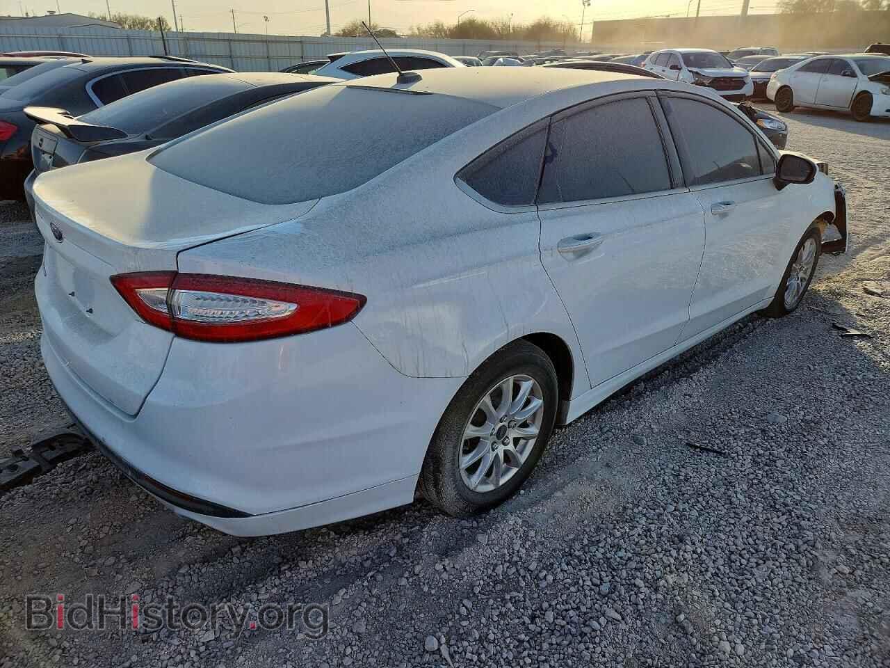 2016 FORD FUSION - VIN: 3FA6P0G73GR385949 - Фото 3