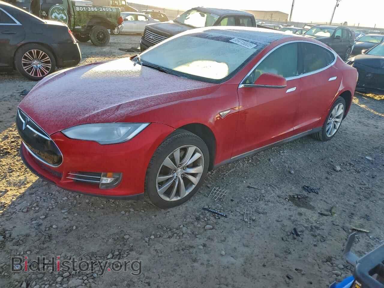 Photo 5YJSA1S14EFP33100 - TESLA MODEL S 2014