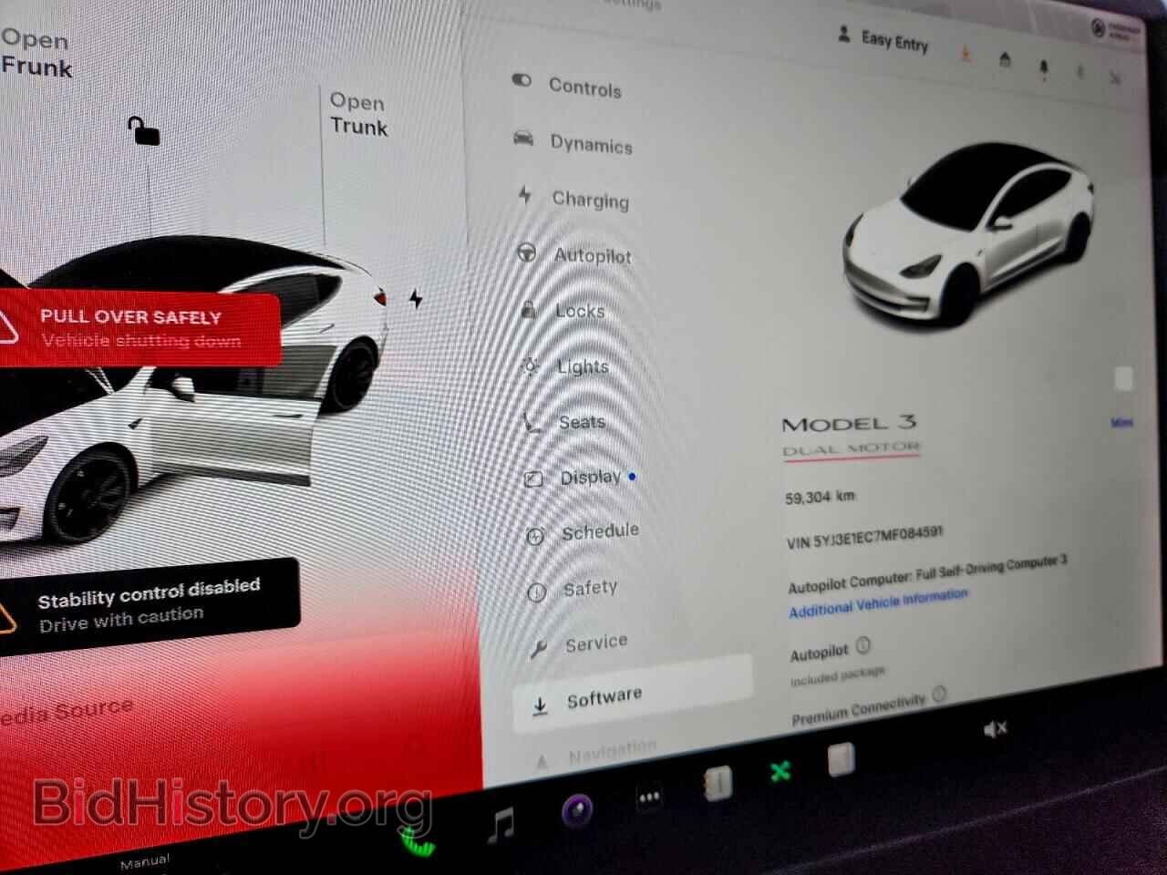2021 TESLA MODEL 3 - VIN: 5YJ3E1EC7MF084591 - Photo 9