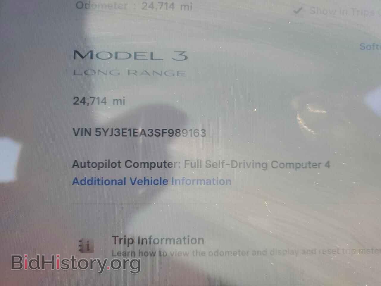2025 TESLA MODEL 3 - VIN: 5YJ3E1EA3SF989163 - Photo 9