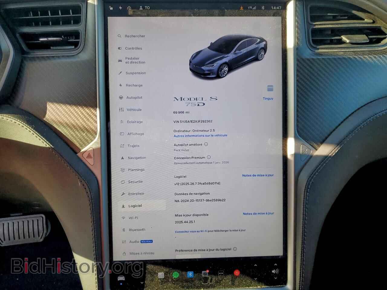 2018 TESLA MODEL S - VIN: 5YJSA1E2XJF292362 - Photo 9