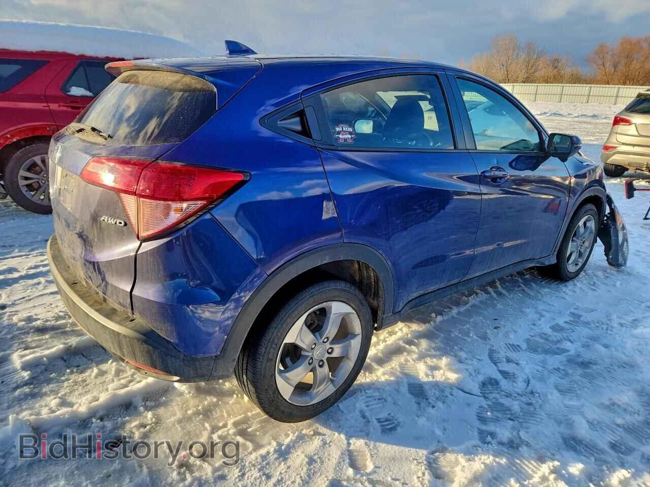 2016 HONDA HR-V - VIN: 3CZRU6H50GM763510 - Фото 3